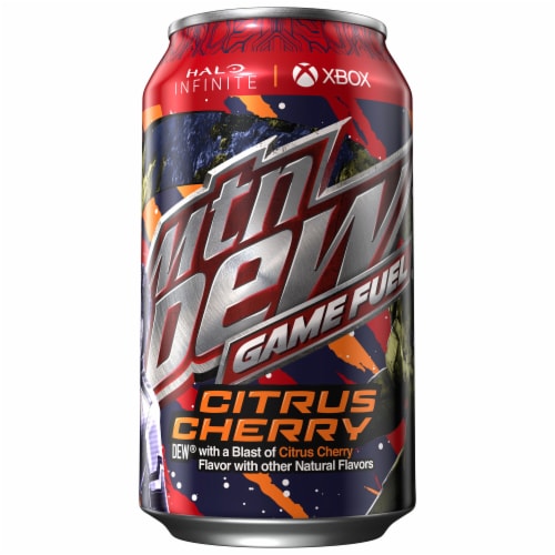 Mtn Dew, Game Fuel Citrus Cherry, 355mL