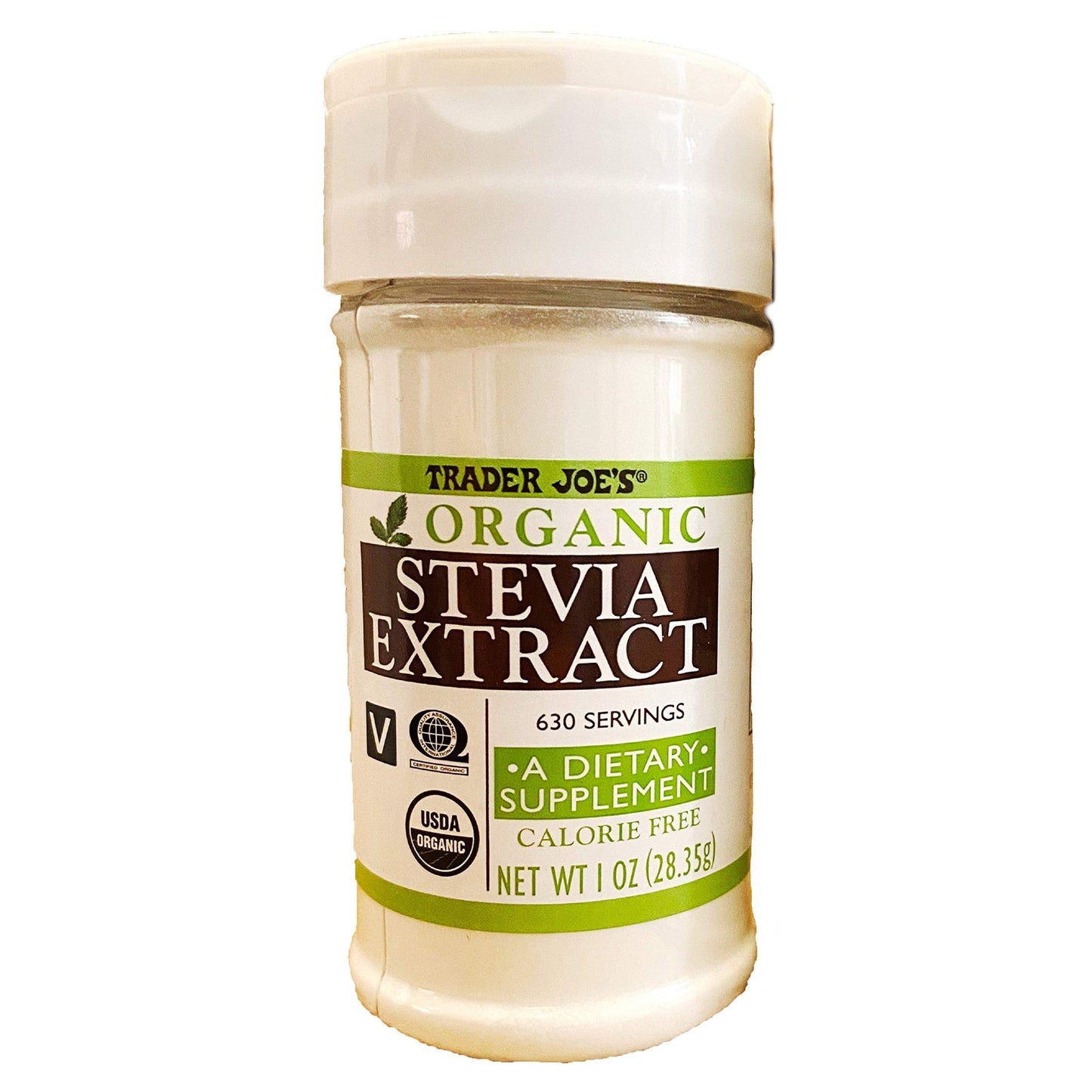 Trader Joe's Organic Stevia Extract, 28.35g