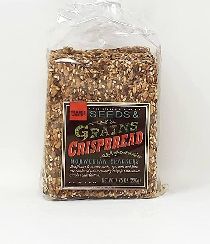 Trader Joe's Seeds & Grains Norwegian Crispbread, 220g