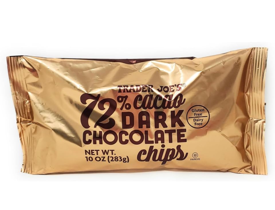 Trader Joe's 72% Dark Chocolate Chips, 283g