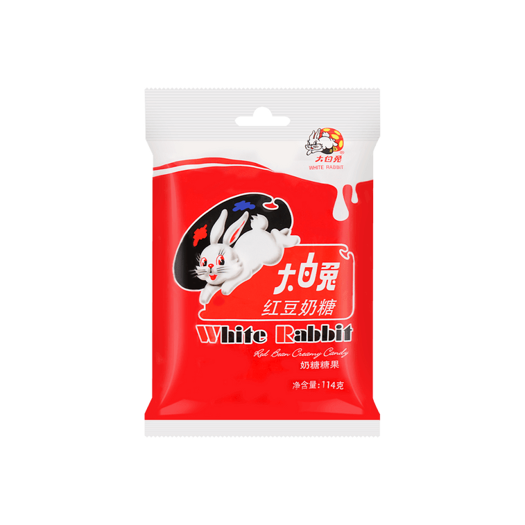 White Rabbit Creamy Candy, Red Bean Flavour, 180g