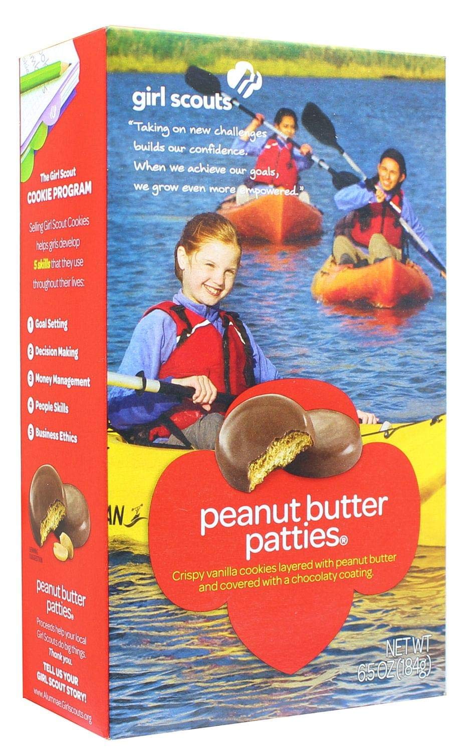 Girl Scouts Peanut Butter Patties Cookies (Tagalongs), 184g