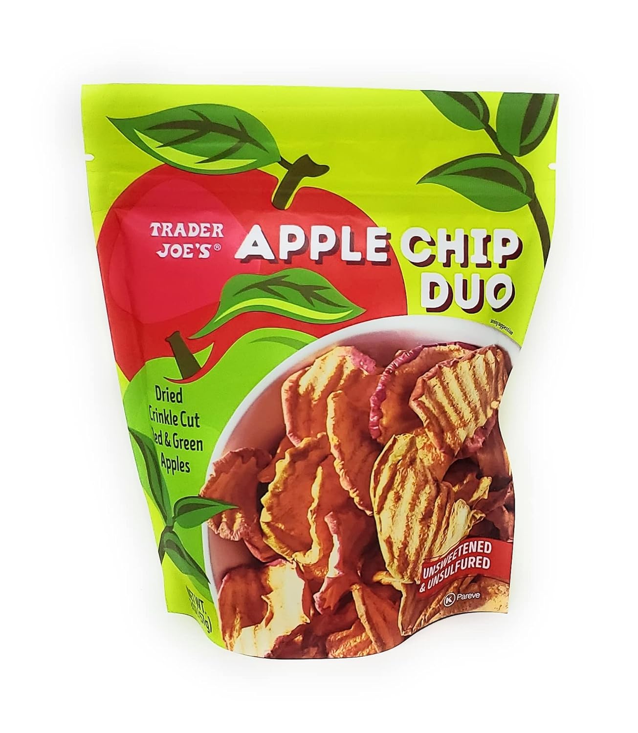 Duo de chips de pomme Trader Joe's, 57 g