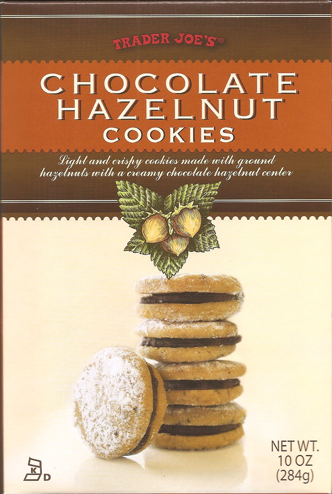 Trader Joe's Chocolate Hazelnut Cookies, 284g