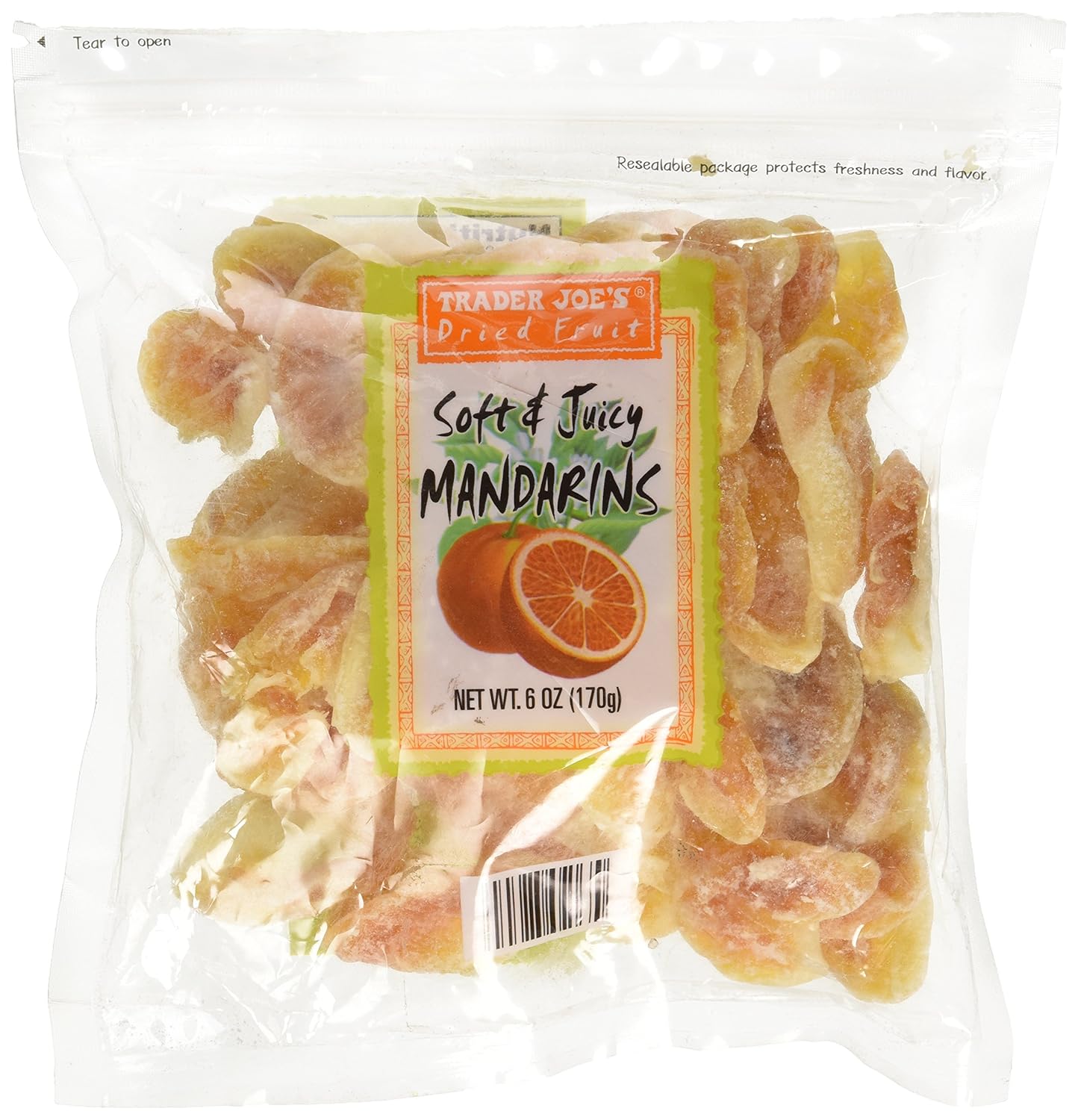 Trader Joe's Soft & Juicy Mandarins, 170g