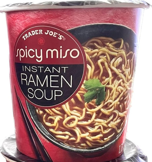 Trader Joe's Spicy Miso Instant Ramen Soup, 43g