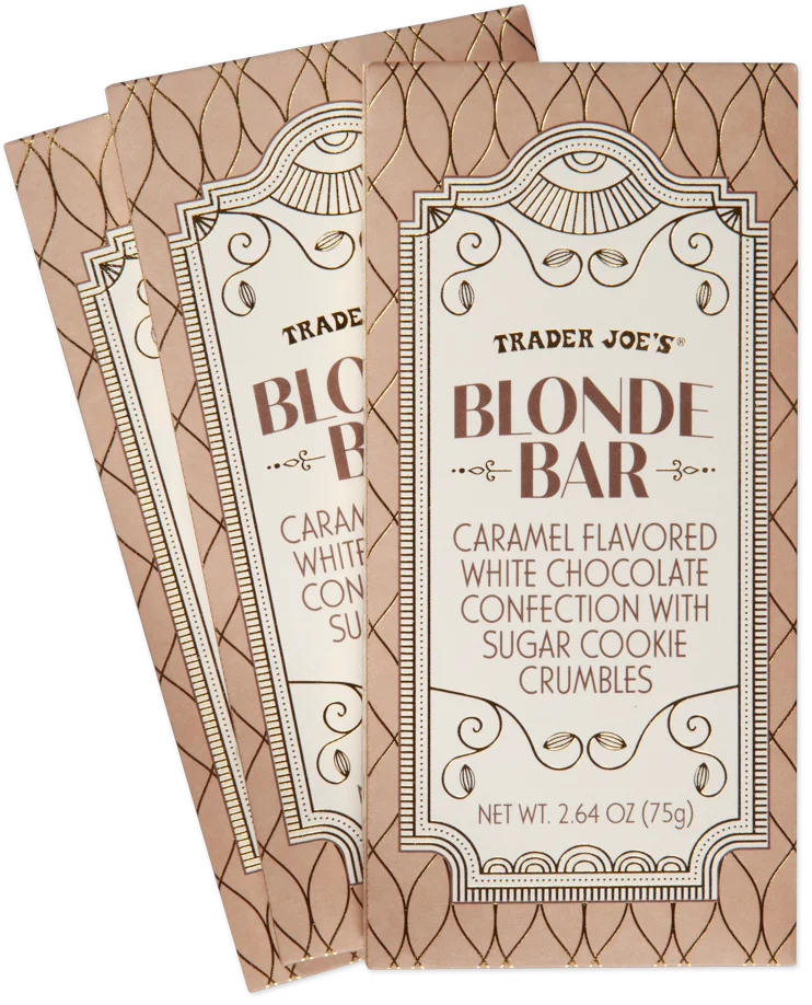 Trader Joe's Blonde Bar, 75g