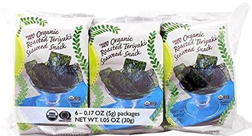 Snack d'algues teriyaki grillées bio de Trader Joe's, 30 g