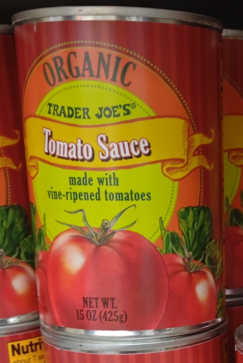 Trader Joe’s Organic Tomato Sauce, 425g