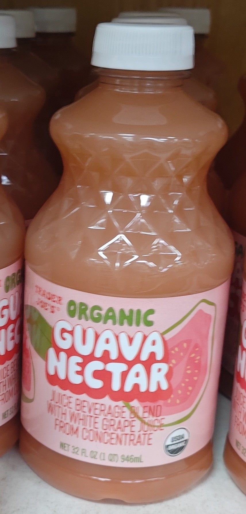 Trader Joe’s Organic Guava Nectar, 946mL