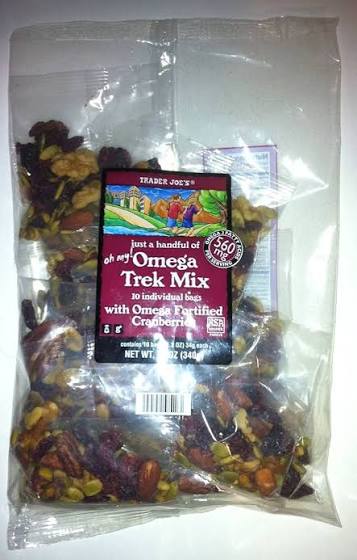 Trader Joe's' Just a Handful Oh My! Omega Trek Mix, 340g