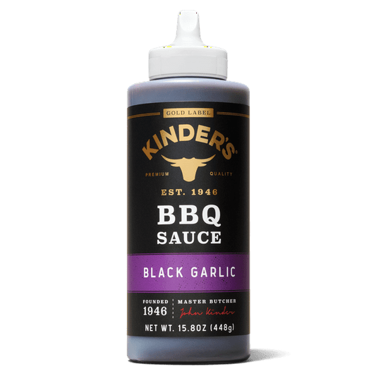 Kinder's Barbecue Sauce, Black Garlic, 448g