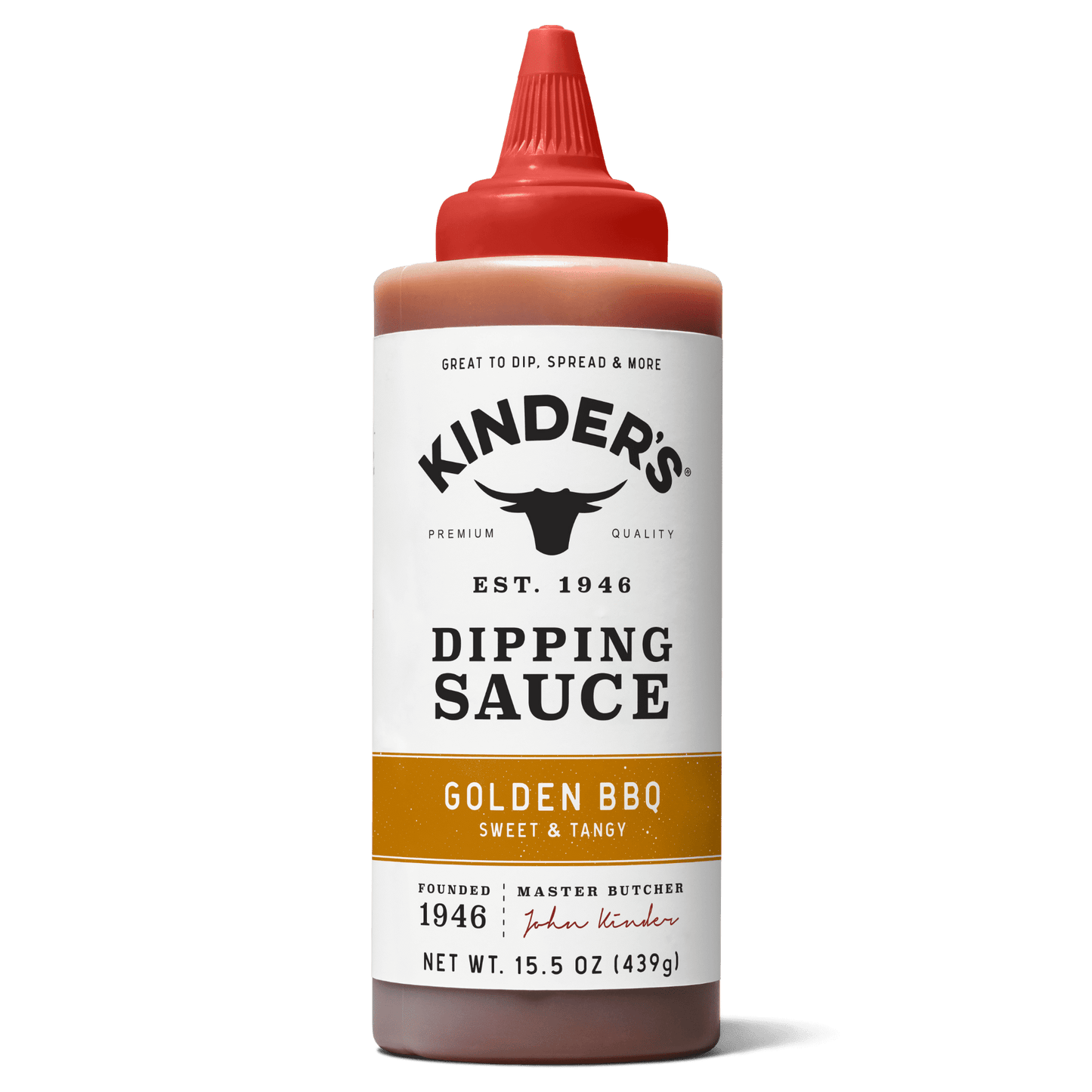 Kinder's Barbecue Sauce, Golden BBQ, 439g