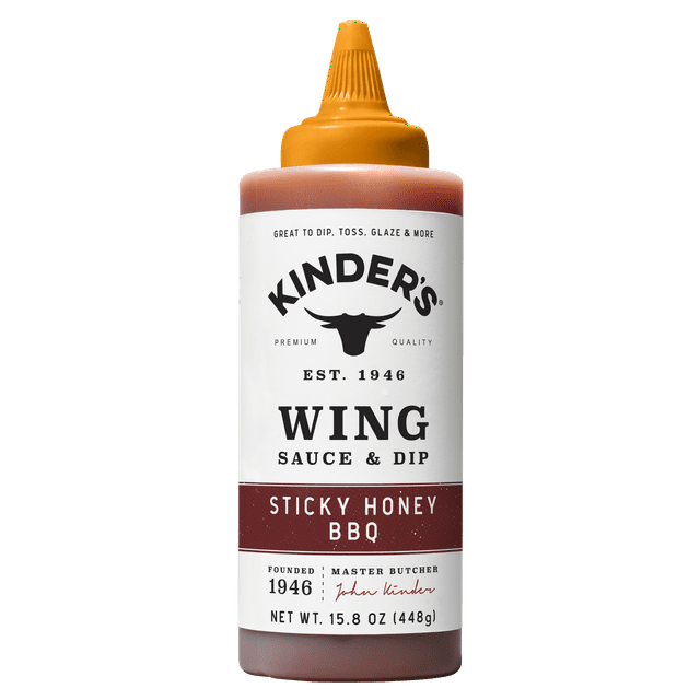 Kinder's Barbecue Sauce, Sticky Honey BBQ, 448g