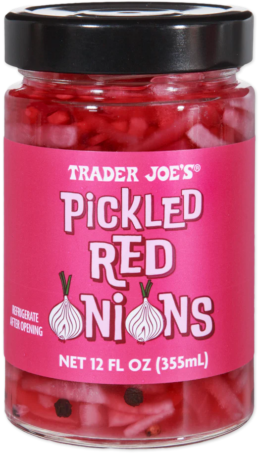 Trader Joe's Pickled Red Onions, 355mL