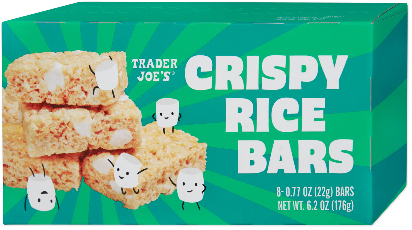 Trader Joe's Crispy Rice Bars, 176g