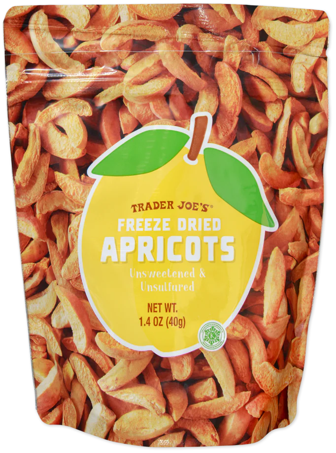 Trader Joe's Freeze Dried Apricots, 40g