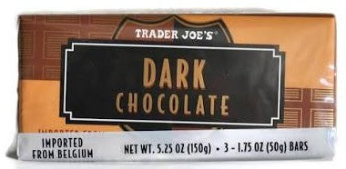 Trader Joe's Dark Chocolate Bar, 150g
