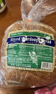 Trader Joe's Sliced Sourdough Bread of the Northwest, 690g