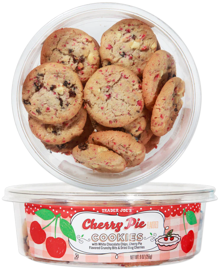Trader Joe's Cherry Pie Flavoured Cookies, 255g