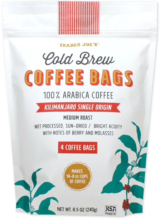 Trader Joe's Cold Brew Coffee Bags, 240g