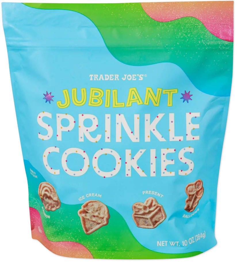 Trader Joe's Jubilant Sprinkle Cookies, 284g