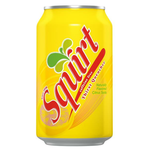 Squirt Grapefruit Soda, Original, 355mL