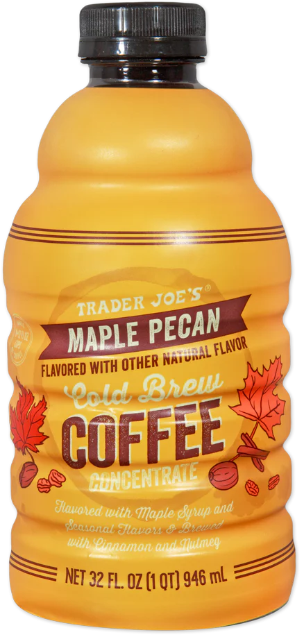 Trader Joe's Maple Pecan Cold Brew Coffee Concentrate, 946mL