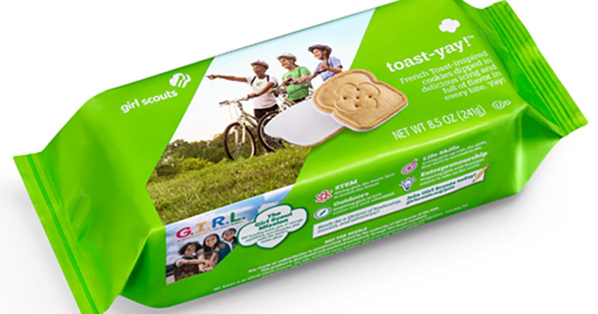 Girl Scouts Toast-Yay! Cookies, 241g