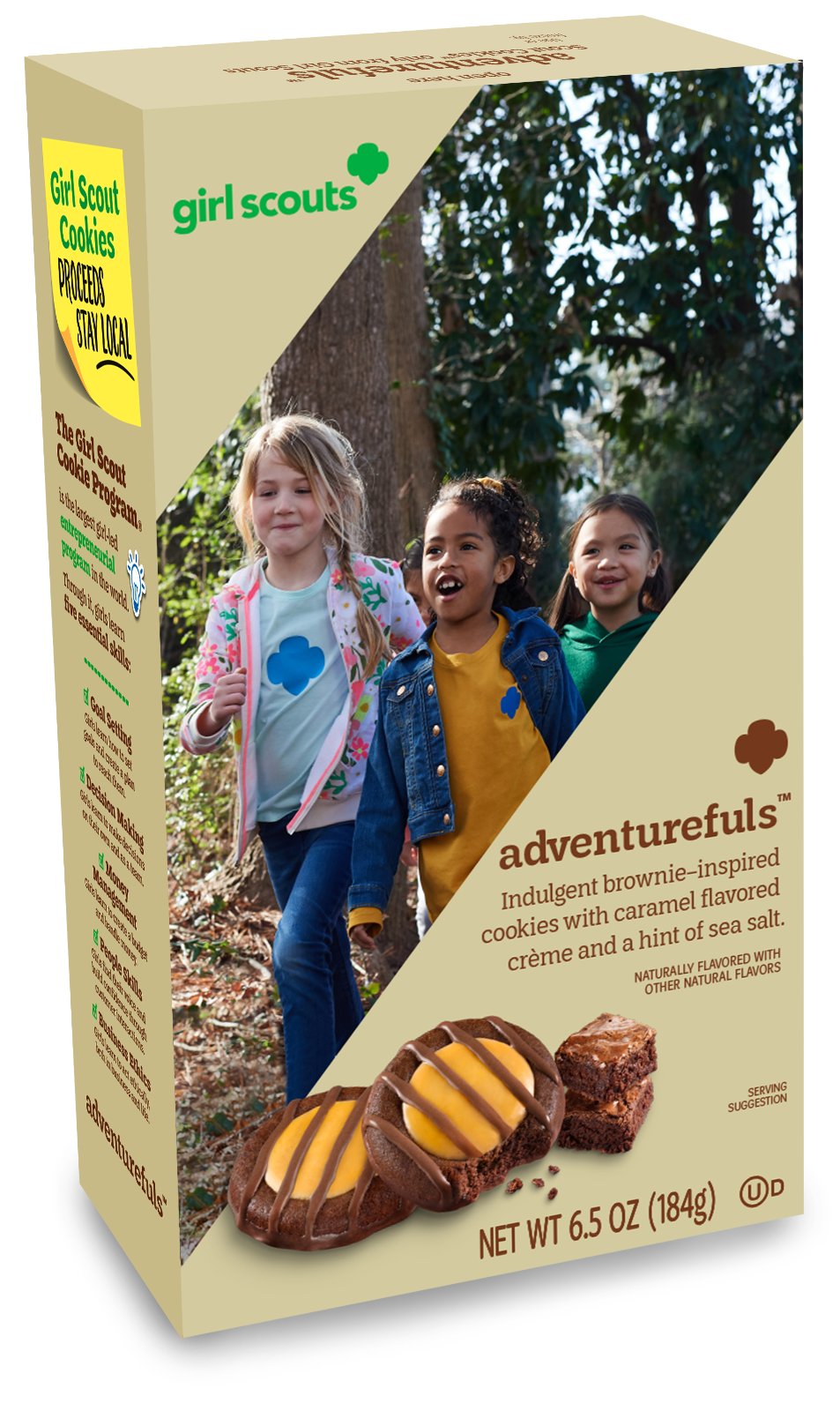 Girl Scouts Adventurefuls Cookies, 184g