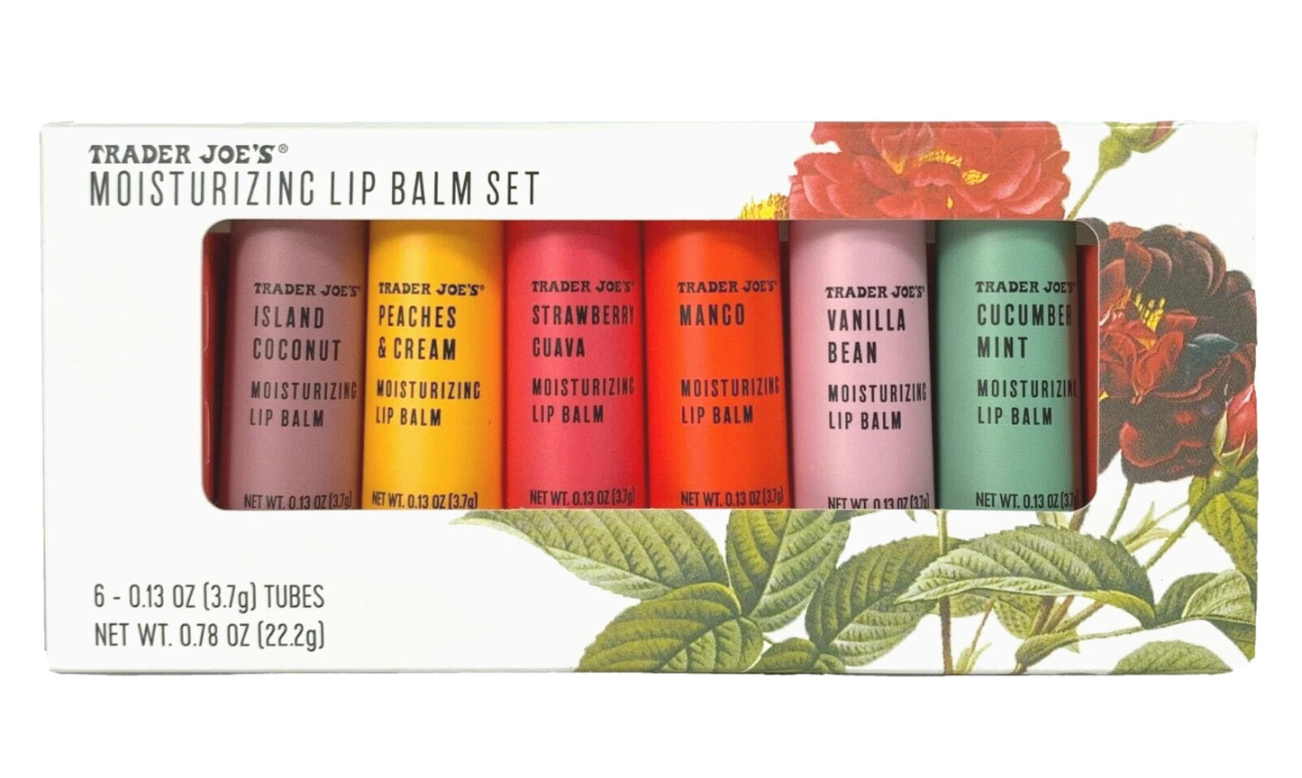 Trader Joe's Moisturizing Lip Balm Set, 22.2g