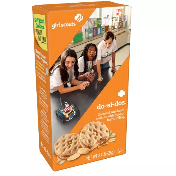 Girl Scouts Peanut Butter Sandwich Cookies (Do-Si-Dos), 227g
