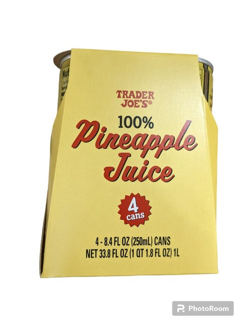 Trader Joe's 100% Pineapple Juice, 1L