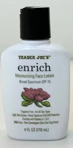Trader Joe’s Enrich Moisturizing Face Lotion, 118mL