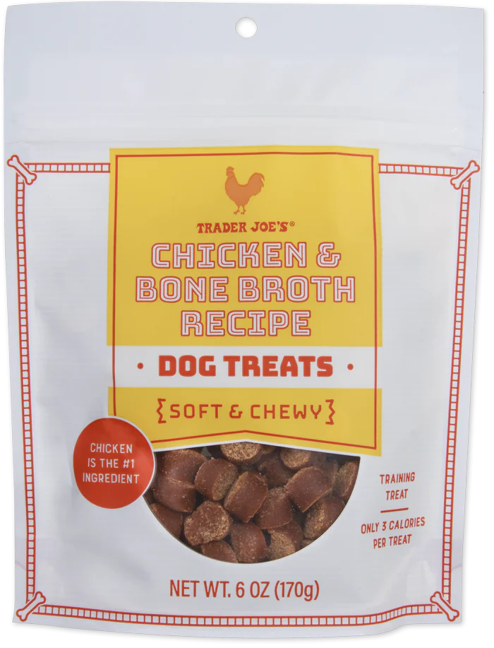 Trader Joe's Chicken & Bone Broth Recipe Dog Treats, 170g