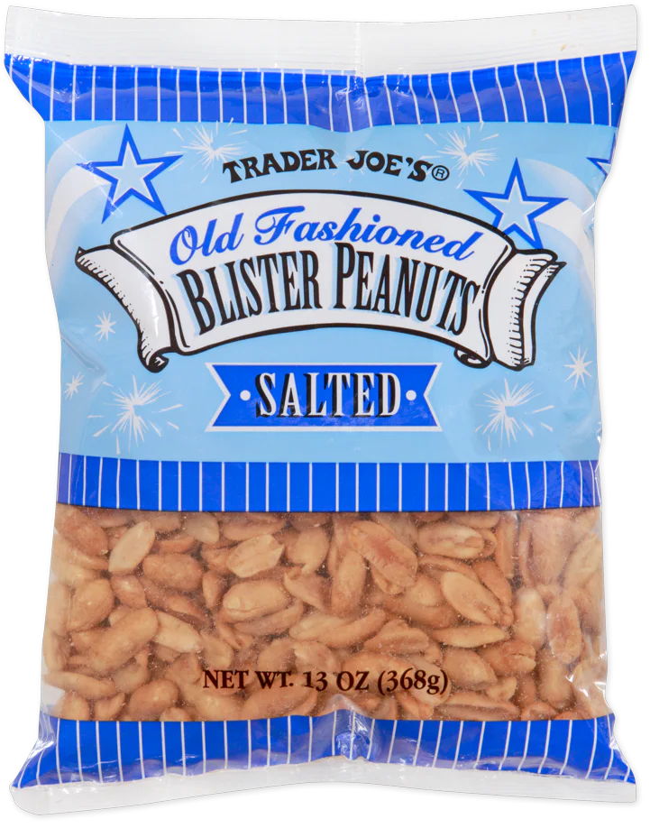 Trader Joe's Old Fashioned Blister Peanuts, 368g