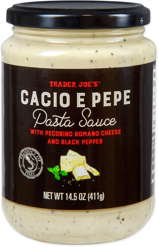 Trader Joe's Cacio E Pepe Pasta Sauce, 411g