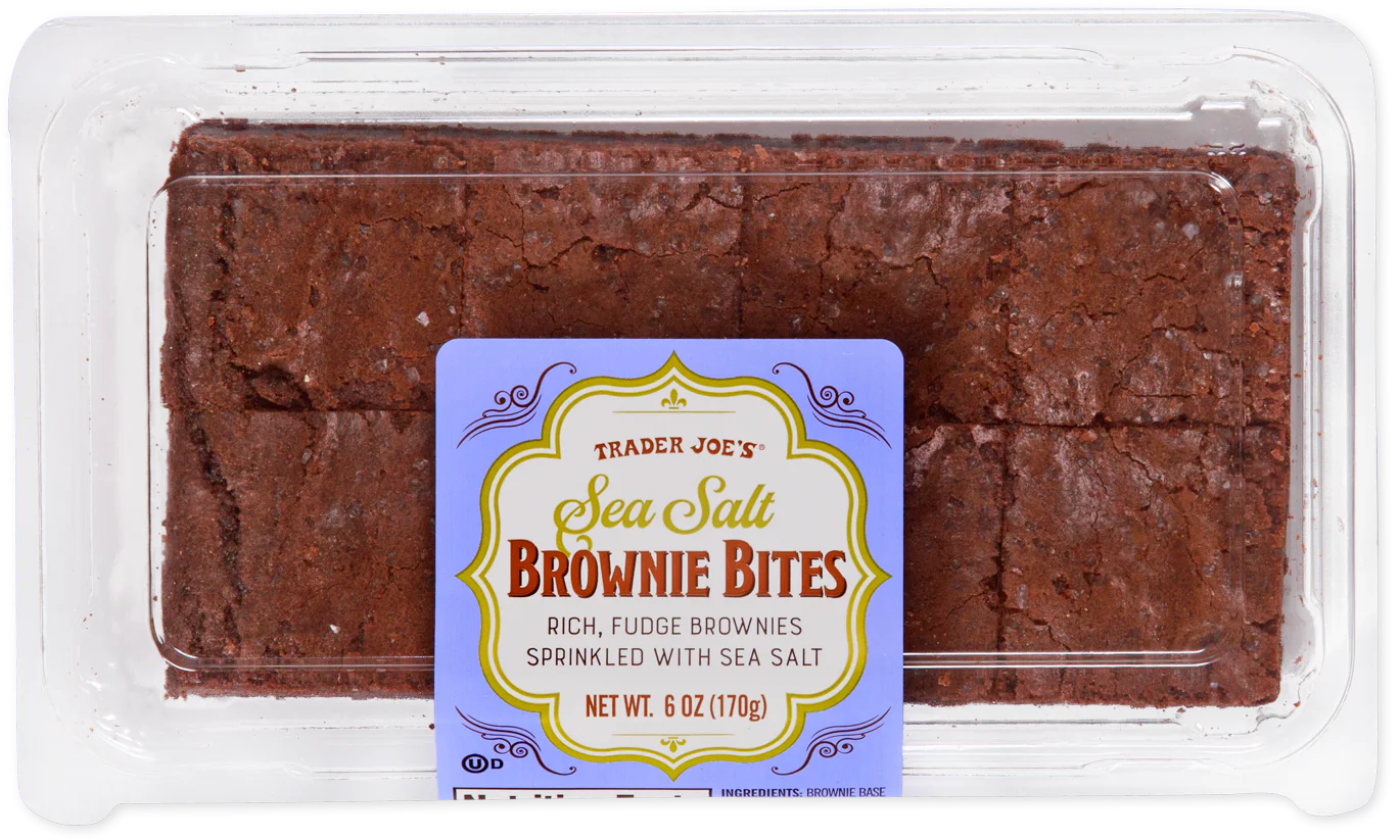 Bouchées de brownie au sel de mer de Trader Joe's, 170 g