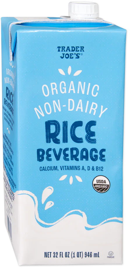 Trader Joe's Organic Non-Dairy Rice Beverage, 946mL