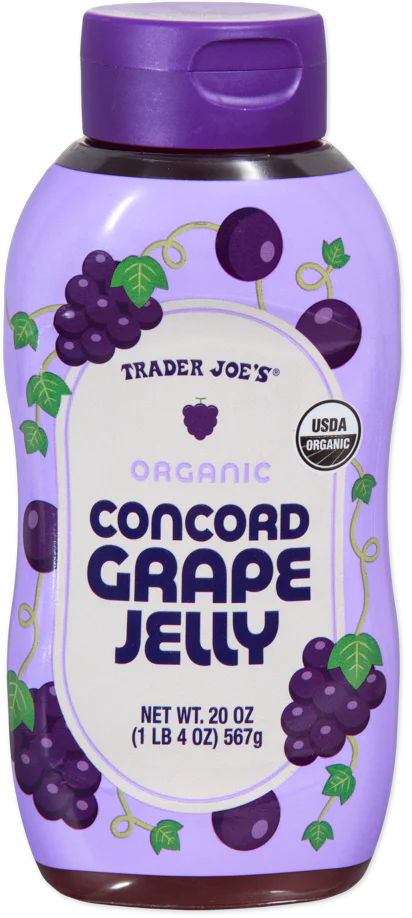 Trader Joe's Organic Concord Grape Jelly, 567g