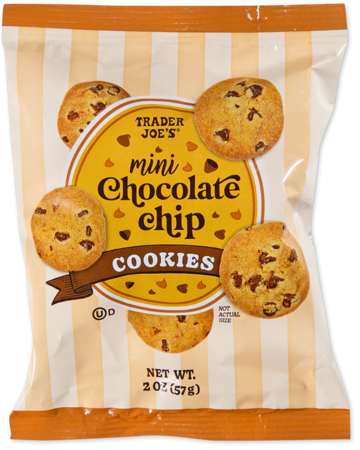Trader Joe's Mini Chocolate Chip Cookies, 57g