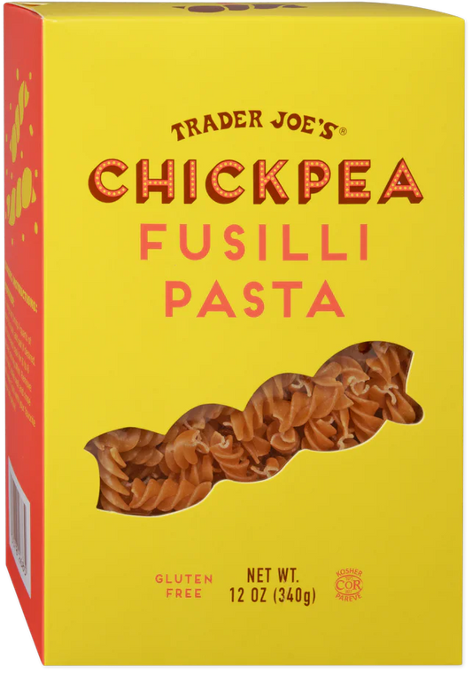 Trader Joe's Chickpea Fusilli Pasta, 340g