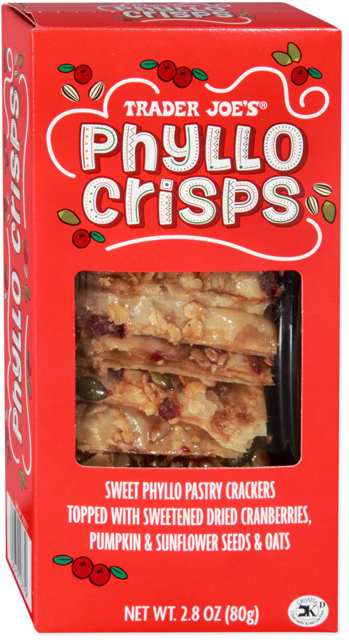 Trader Joe's Phyllo Crisps, 80g