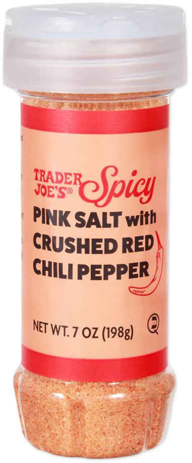 Trader Joe's Spicy Pink Salt with Crushed Red Chili Pepper, 198g