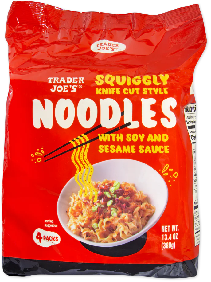 Trader Joe's Squiggly Knife Cut Style Noodles, 380g