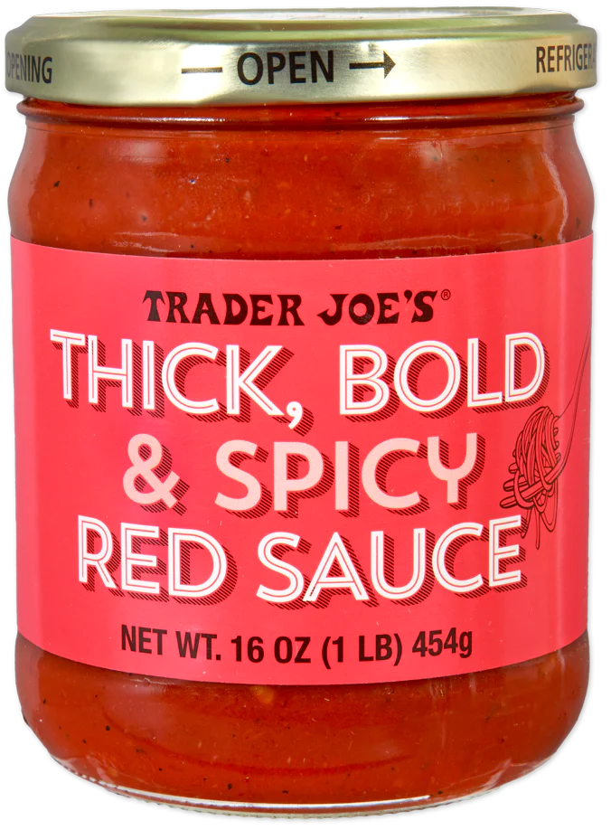 Trader Joe's Thick, Bold & Spicy Red Sauce, 454g