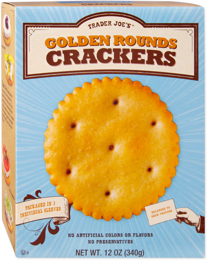 Craquelins Golden Rounds de Trader Joe's, 340 g