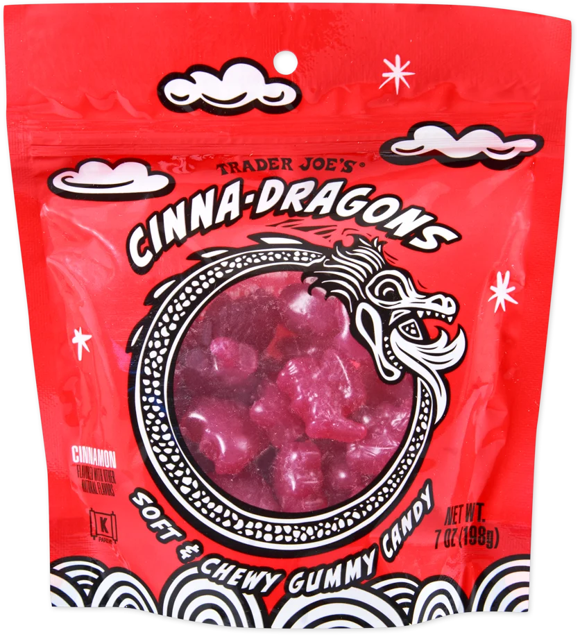 Trader Joe's Cinna-Dragons Gummy Candy, 198g