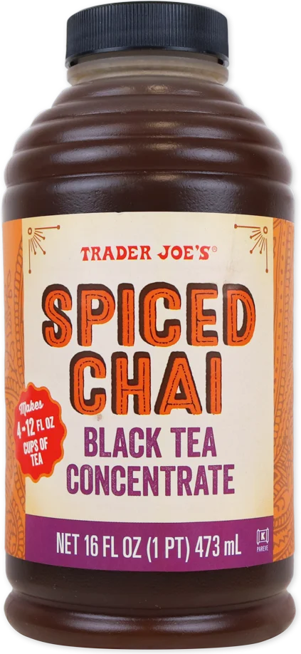Trader Joe's Spiced Chai Black Tea Concentrate, 473mL