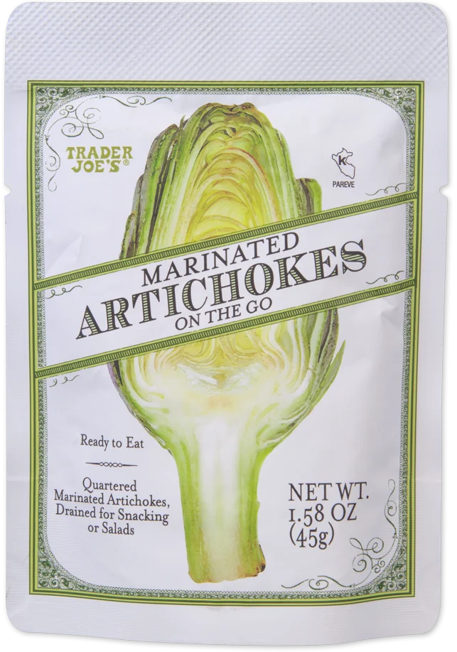 Trader Joe's Marinated Artichokes On The Go, 45g